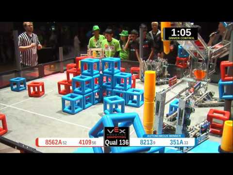 2015 VRC-MS Oppo Q136 -  (8562A 8213) 43-Opportunity Div-VRC Middle School-VEX Worlds 2015