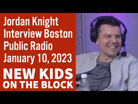 NKOTB Jordan Knight on Boston Public Radio January 10, 2023