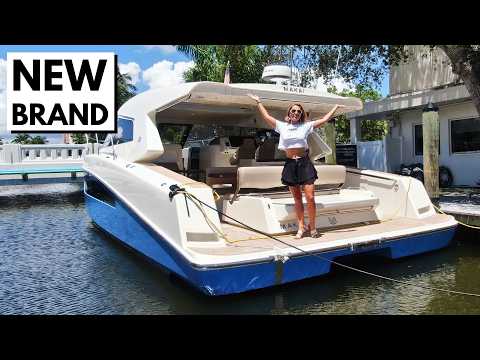 750NM RANGE? 😳🤯 2025 Makai M37 Fast & Efficient Power Catamaran Yacht Tour