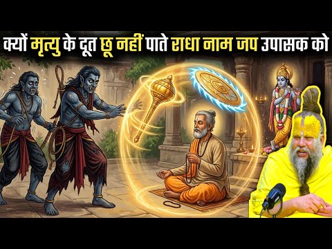क्यों डरती है मृत्यु नाम जप करने वाले से ? "राधा" नाम की शक्ति जानिए इस कथा में #premanandjimaharaj 