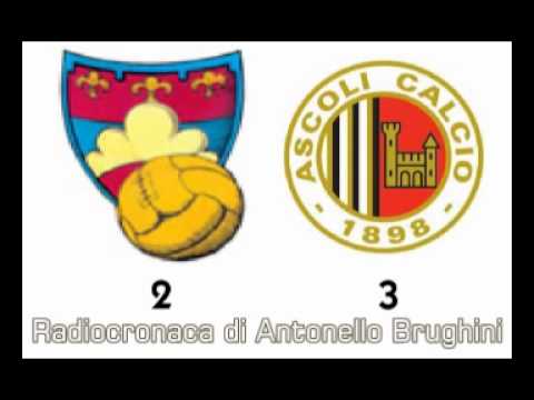 Gubbio-Ascoli 2-3 di Antonello Brughini (30-8-2011) Radiocronaca da Radio 1 RAI