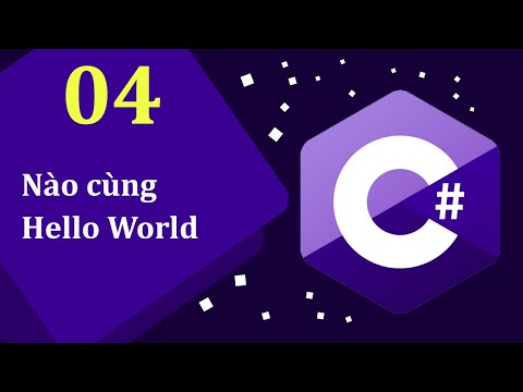 Học C qua bài tập 04 Nào cùng Hello World