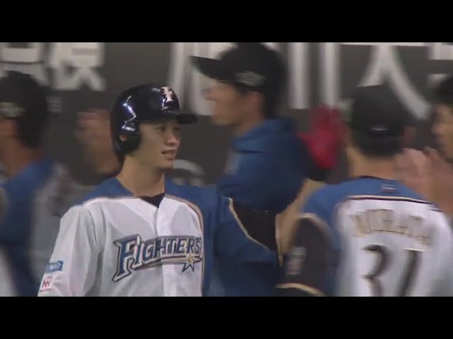【3回裏】狙い撃ち!! ファイターズ・西川の2ランホームランで先制点を挙げる!! 2017/6/11 F-G