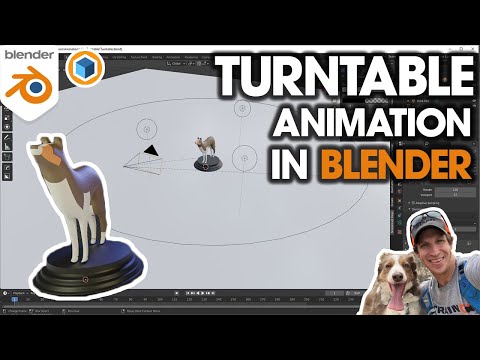 Turntable Animation in Blender - EASY TUTORIAL