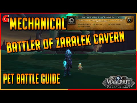 Mechanical Battler of Zaralek cavern Pet Battle Guide - Dragonflight
