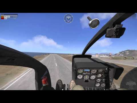 ArmA 3 Alpha: Tail rotor loss recovery