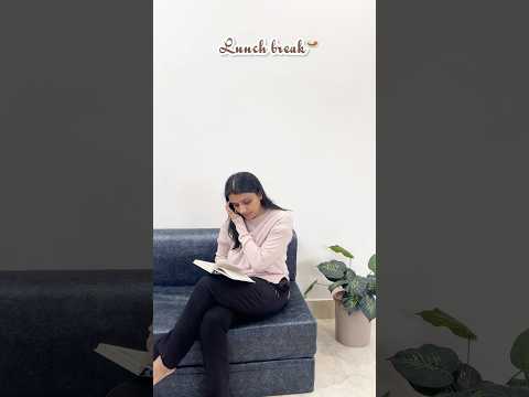 Lunch break 👍 #minivlog #trendingshorts