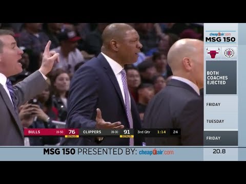 CheapOAir MSG 150 of the Week: Double Coach Ejection!