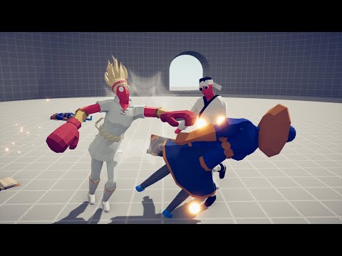 BOXING | SUNBOXER & KICKBOXER(KEVIN) vs EVERY  UNIT - TABS - Totally Accurate Battle Simulator