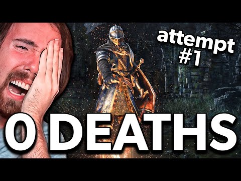 Asmongold Attempts a Dark Souls DEATHLESS RUN