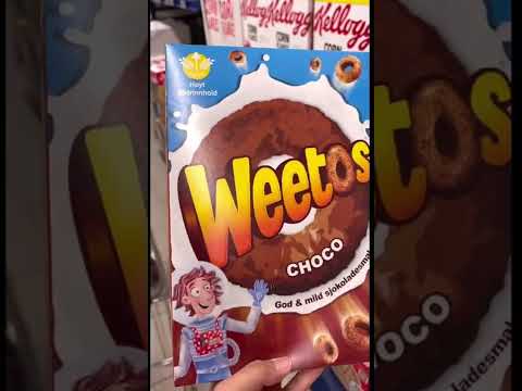🟥WEETOS CHOCO POPS🟧#sound #shorts #satisfying #cereal