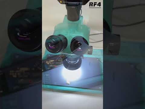 Camera screen integrated Trinocular microscope with Table Stand RF6565TV-YS010W