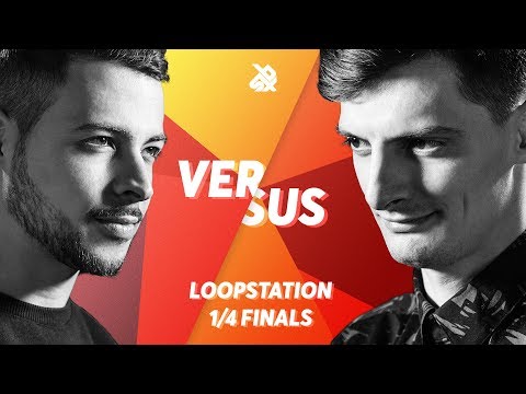BEATNESS vs INKIE  |  Grand Beatbox LOOPSTATION Battle 2018  |  1/4 Final