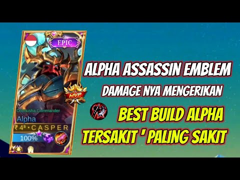 REVAMP! BUILD ALPHA TERSAKIT 2022 TERBARU MOBILE LEGENDS #1