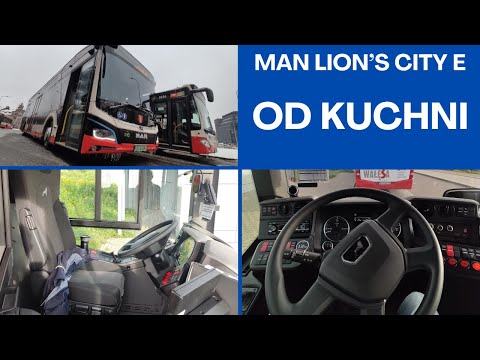 MAN Lion's City E - Stanowisko pracy i obsługa deski