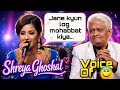 Jane Kyun Log Mohabbat Kiya Karte Hain Shreya Ghoshal Indian Idol Best Performance