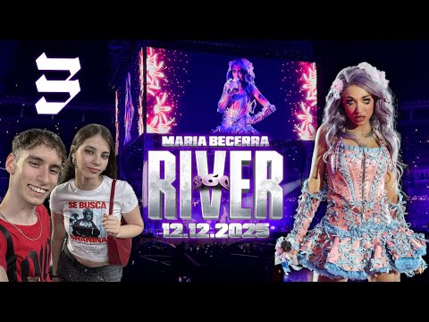 I WENT TO MARIA BECERRA'S RIVER 360 | Vlog show "QUIMERA"