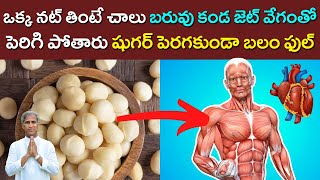 Macadamia Nuts | తింటే చాలు బరువు కండ జెట్ వేగంతో పెరిగి పోతారు | Dr Manthena Satyanarayana Raju