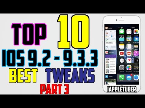 TOP 10 Best New Jailbreak Tweaks Part #3 iOS 9.2 - 9.3.3 Compatible!