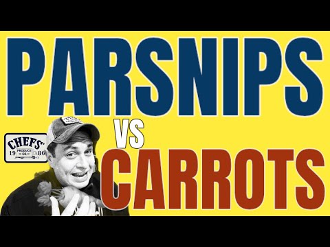 The Difference Between Parsnips and Carrots | FUNNY Vegetable Comparison