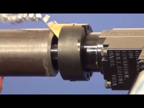 Small I.D. Clamping Ground MILLHOG Electric Bevel Machine 1/2" I.D. to 2.25" O.D.