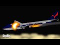 Volée Airlines Flight 180 Explodes Mid Air ️ Animation Request
