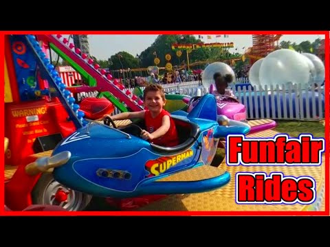 Kids Carnival Rides Amusement Park Fun Fair Ride for Children in London by Robin's Fun Playtime