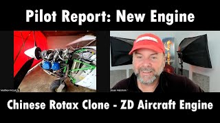 Clone Wars! 1st Customer installed Rotax Clone ZD Aircraft Engine - Zenith CH701 - MMATT Channel