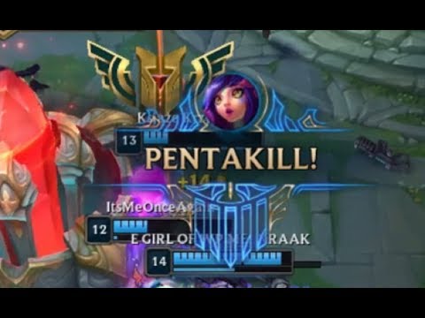 NEEKO PENTAKILL Neeko Playing AD does Pentakill