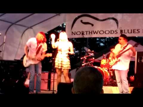 SenaEhrhardt Band w Cole Allen  Running Northwoods Blues Fest 6 21 14