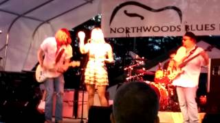SenaEhrhardt Band w Cole Allen  Running Northwoods Blues Fest 6 21 14