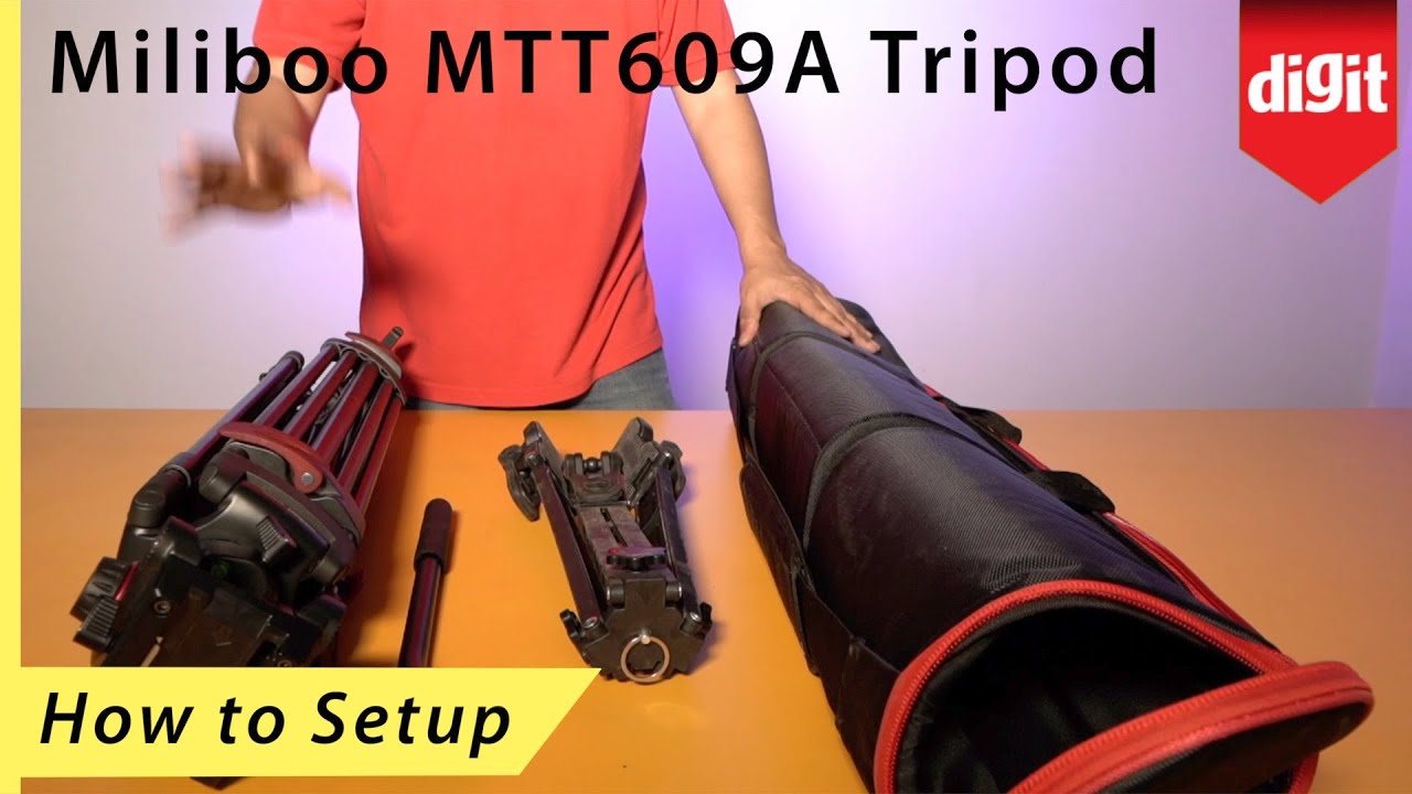 Miliboo MTT609A Tripod - How to Setup
