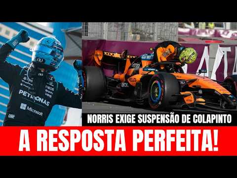 GP do Azerbaijão: Russell Segura Verstappen e Norris Exige Punição Máxima