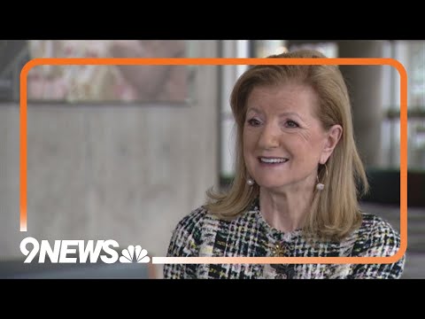 Arianna Huffington sharing message on burnout