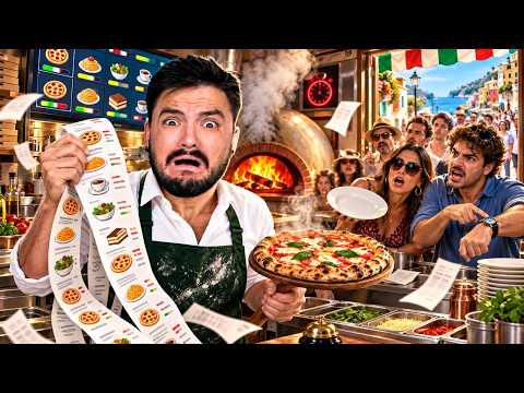 ABRI UMA PIZZARIA NA ITÁLIA, MAS NÃO FALO A LÍNGUA!