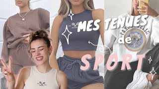 MES TENUES DE SPORT POUR ALLER À LA SALLE