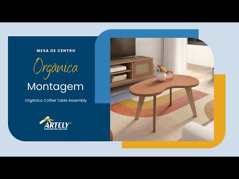 Video thumbnail of Mesa de Centro Orgânica Artely