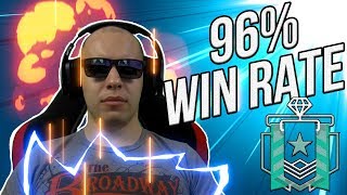 What a 96% WIN RATE DIAMOND Looks Like - Rainbow Six Siege