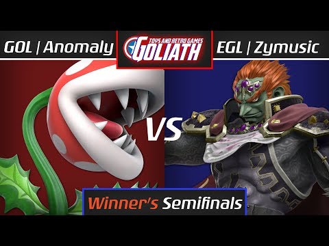 GOL | Anomaly (Piranha Plant) vs EGL | Zymusic (Ganondorf/Falco) Goliath Toys and Retro Games 21