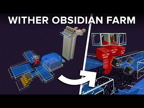 Unbelievable Wither Obsidian Farm - 32k/hr
