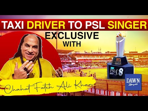 Taxi Driver To PSL Singer, Exclusive With Chahat Fateh Ali Khan | Dawn News