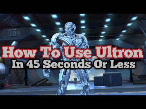 How To Use Ultron | Forgotten Monster