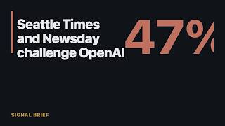 Seattle Times and Newsday challenge OpenAI and Microsoft over journalism use