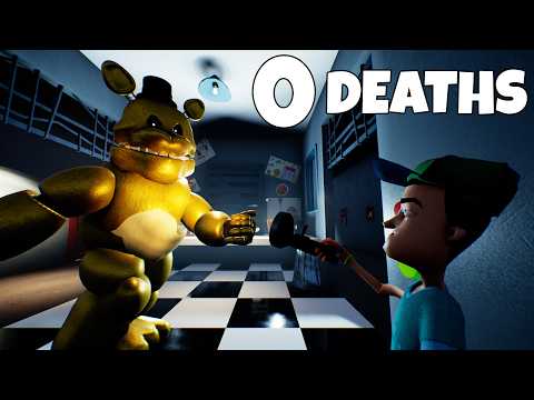 Completing Hello Neighbor FNAF Pizzeria without getting Caught