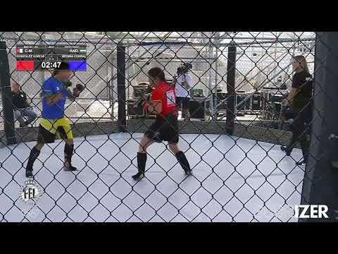 1/4 MMA 56,7 Kg: GONZALEZ, RAQUEL (C-M) MEDINA, BLANCA (AND)