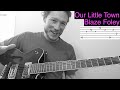 Beginner's Finger Picking Lesson - Blaze Foley's "Our Little Town"