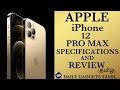 APPLE IPHONE 12 PRO MAX SPECIFICATIONS AND REVIEW IPHONE 12 PRO MAX REVIEW TAMIL Apple IPhone