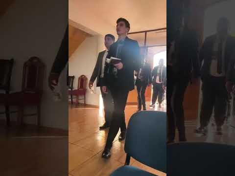 Concentración de hermanos jóvenes en Iglesia Evangélica Pentecostal Mejillones, Chile.