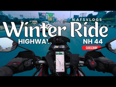 Winter Highway Ride | Cold Roads & Open Views @nafsvlogs