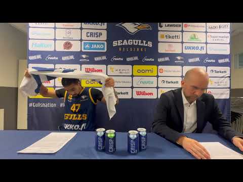 Lehdistötilaisuus 16.12.2025  Seagulls vs Kouvot